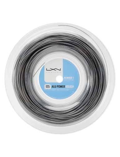 Tennissaiten Luxilon ALU Power Rough 220m (Grau)