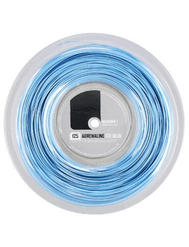 Tennissaiten Luxilon Adrenaline 12m (Blau) schneiden