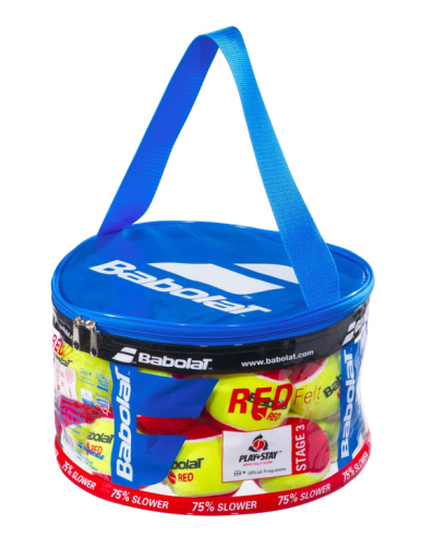 Tennisbälle Babolat Red Felt 24pcs Bag