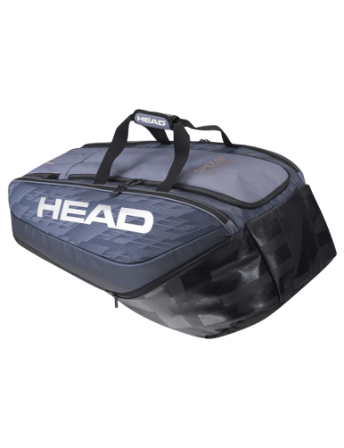 Tasche Head Djokovic 12R Monstercombi 2022 (Grau/Schwarz)
