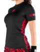 T-Shirt Hydrogen Panther Tech Tee W (Schwarz/Rot)