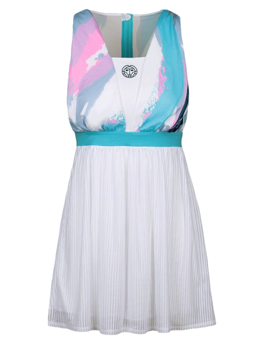 Kleid Bidi Badu Zahai Tech W (Weiß/Türkis)